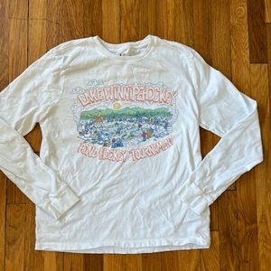 J. Crew Hockey Graphic Long Sleeve - Lake Winnipehochey